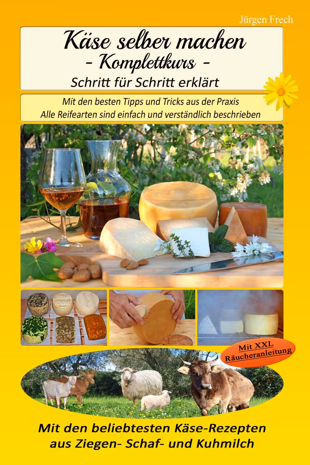 Das Buch Käse selber machen als eBook.