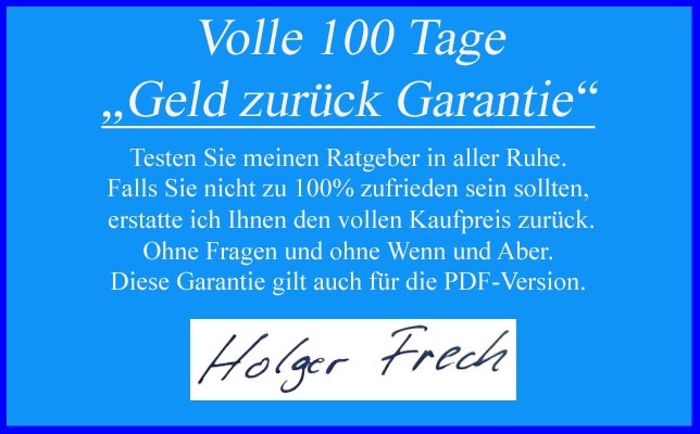 Die Garantie zum Buch Wurst selber machen.